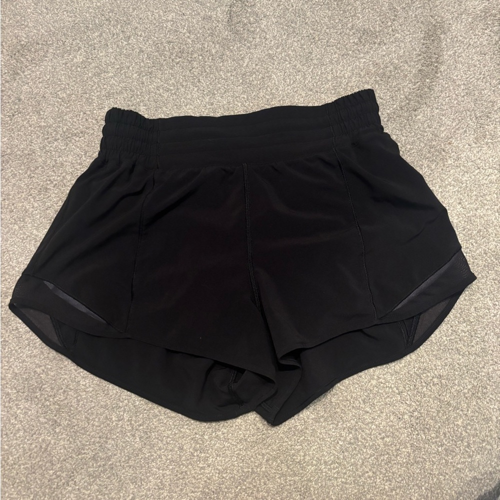 lululemon athletica Black Athletic Shorts